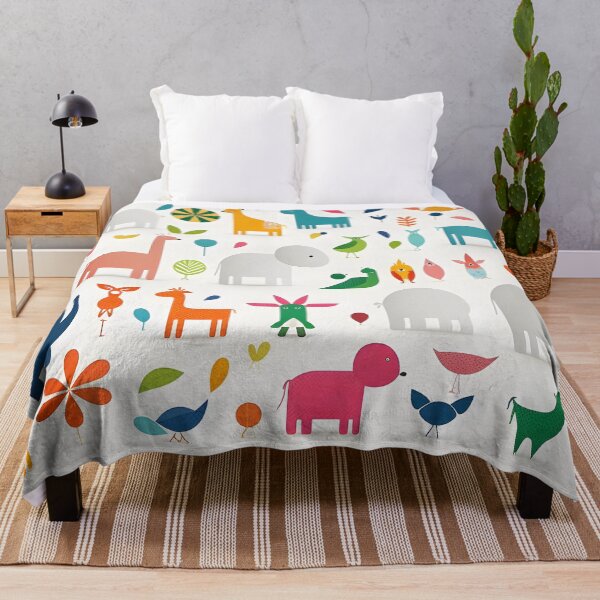 Item preview, Animals pattern 3 - white background designed and sold by Cr-AI-tive.