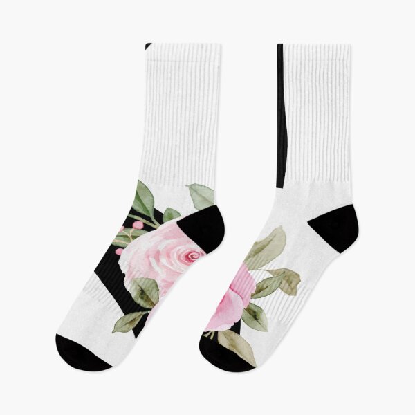 Item preview, Letter S with Flowers Multi Natural Color designed and sold by Print-Online.