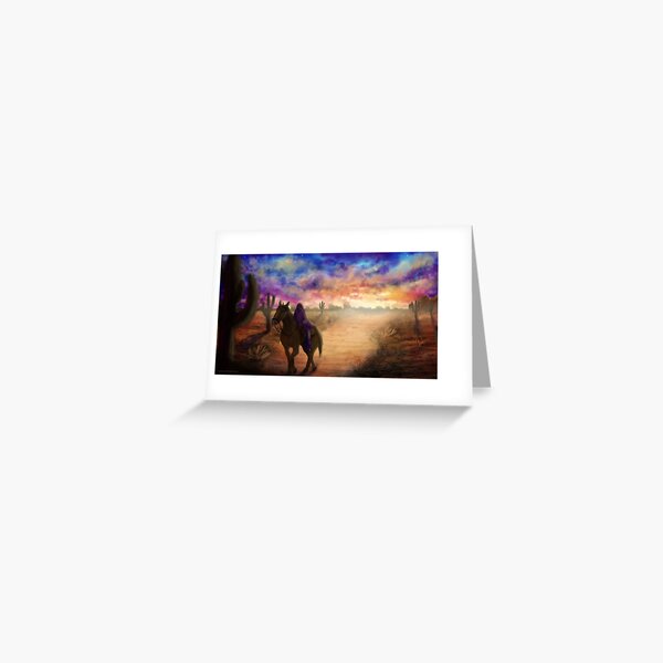 Desert Greeting Card