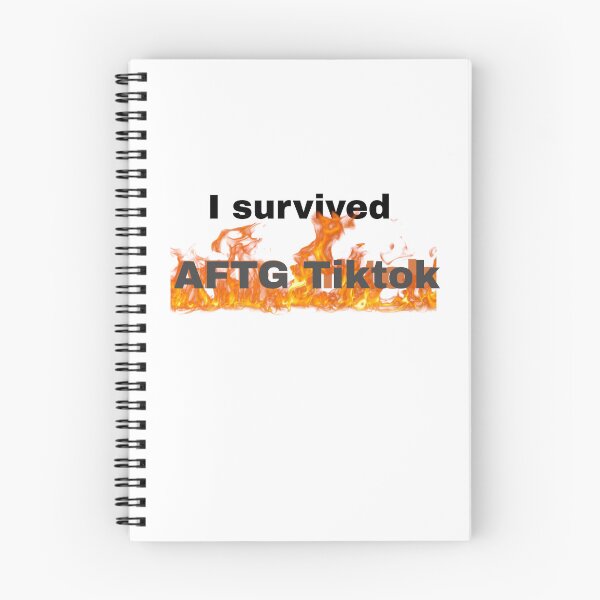 Item preview, I survived Aftg Tiktok  designed and sold by moonstarsara.