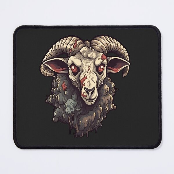 Item preview, Corrupt Ram designed and sold by BadOmenStickers.