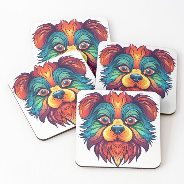 Item preview, Tibetian Spaniel Tiki Mask designed and sold by TaoOfTiki.