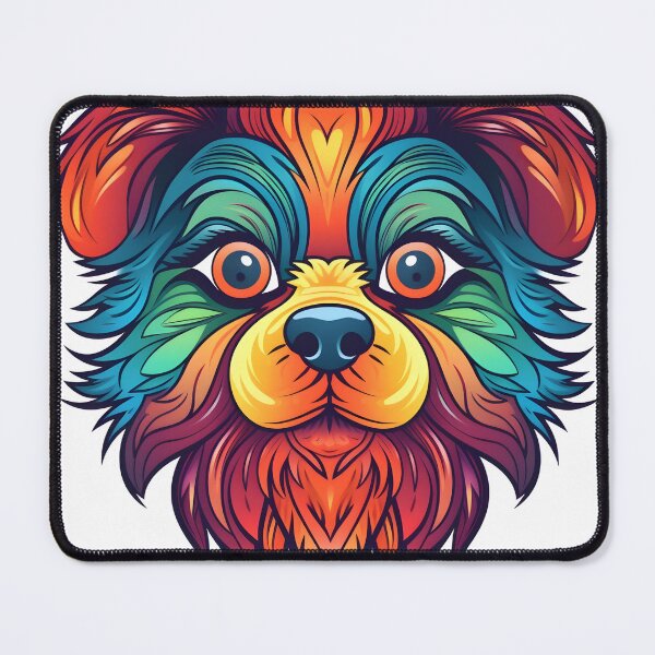 Item preview, Tibetian Spaniel Tiki Mask designed and sold by TaoOfTiki.
