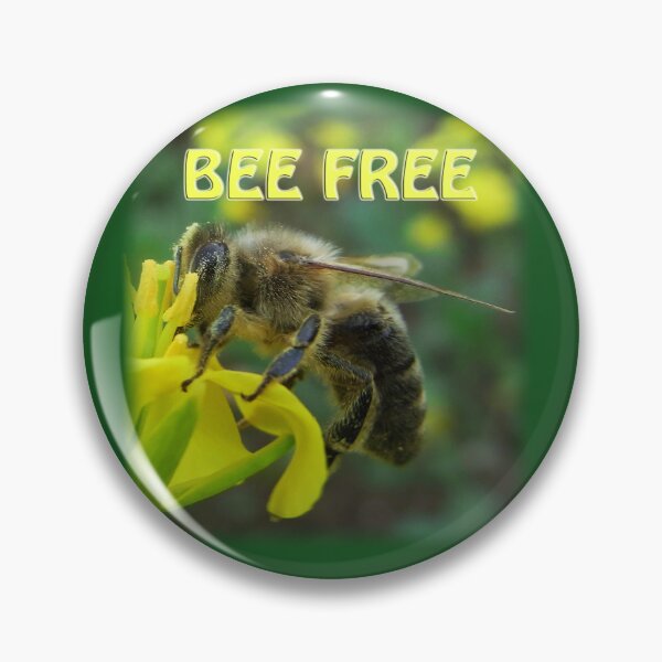 Item preview, Bee Free, Bee-lieve in the Magic of Nature  North Downs,UK, British Wildlife designed and sold by leyfinder.