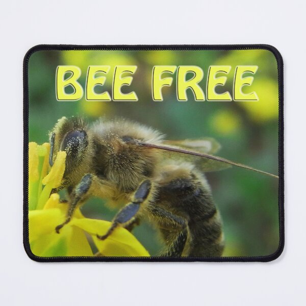 Item preview, Bee Free, Bee-lieve in the Magic of Nature  North Downs,UK, British Wildlife designed and sold by leyfinder.