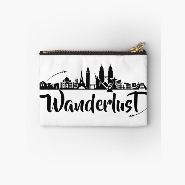 Item preview, World Traveler Wanderlust - Iconic Destinations - Traveler , World Travel , Globetrotter , World Traveler , Travel, International Travel designed and sold by VisionQuestArts.