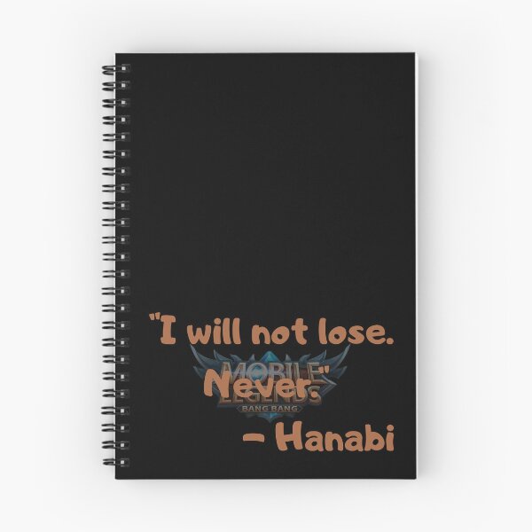 Item preview, Mobile Legends Bang Bang Hanabi I will not lose. Never. designed and sold by Kormix.