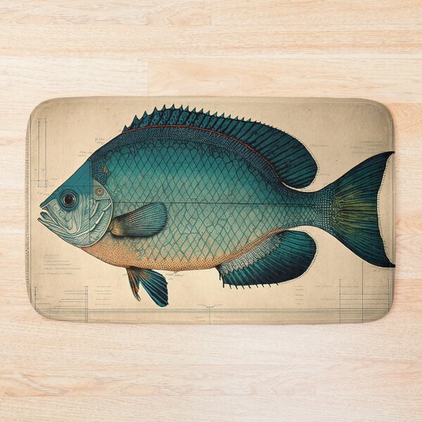 Item preview, Bluegill Fish Print designed and sold by danielliamgill.