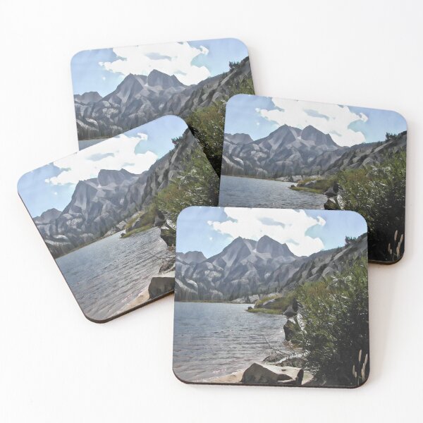 Item preview, Barney Lake Digital Painting designed and sold by BreezyBalloon.