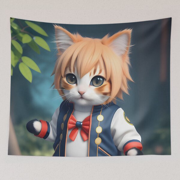Item preview, Cosplay Cat - Modern Digital Art designed and sold by Ai-michiart.