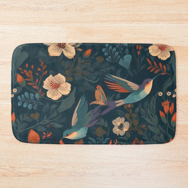 Item preview, bohemian hummingbird pattern designed and sold by Dreamakerstudio.