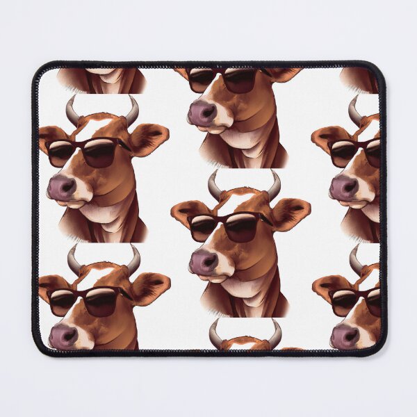 Item preview, Cow wearing sunglasses cool bull vintage designed and sold by jnhayes13.