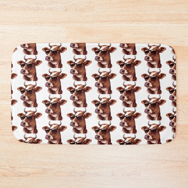 Item preview, Cow wearing sunglasses cool bull vintage designed and sold by jnhayes13.