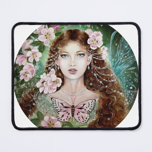 Item preview, Apple blossom fairy faerie fantasy designed and sold by Gabriella Szabo.