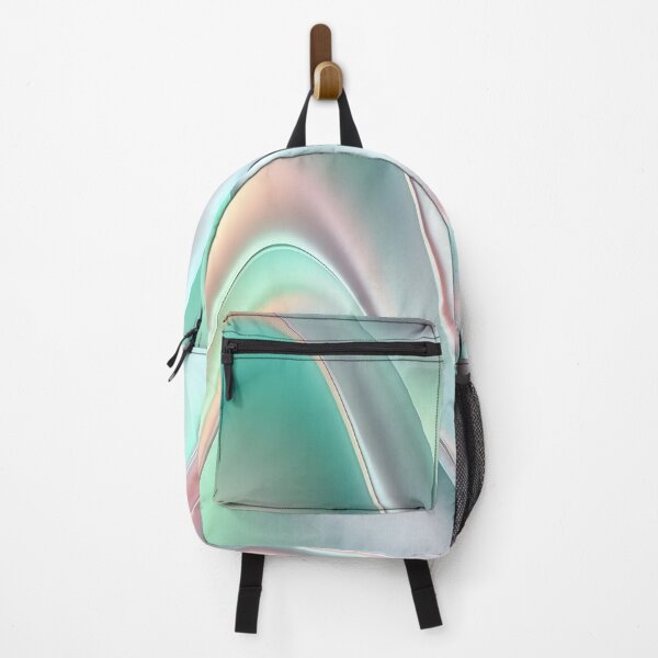 Item preview, Holographic neon curved wave in motion. Holographic wallpaper background. Gradient designed and sold by anytka.
