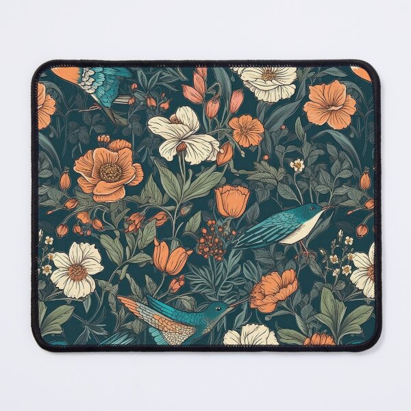 Item preview, boho hummingbird pattern designed and sold by Dreamakerstudio.