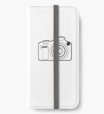 Camera Tourist funny shirt zoom lens photographic paparazi negative frame flash develop iPhone Wallet/Case/Skin