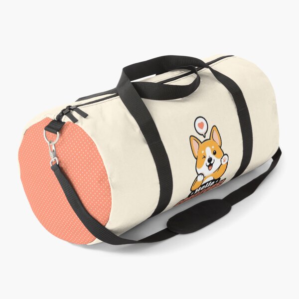 Item preview, Hello, Corgeous - Cute Corgi Pun designed and sold by Gudland.