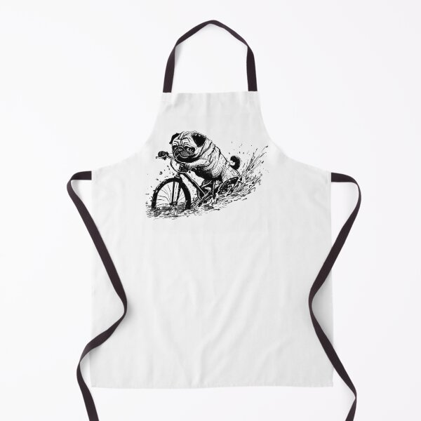 Item preview, Pug in Mud Bike Ride designed and sold by wanderingfools.
