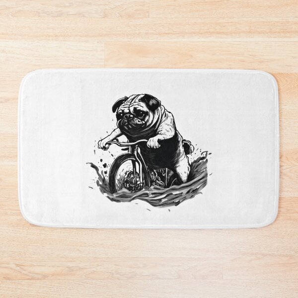 Item preview, Pug Bike Life designed and sold by wanderingfools.