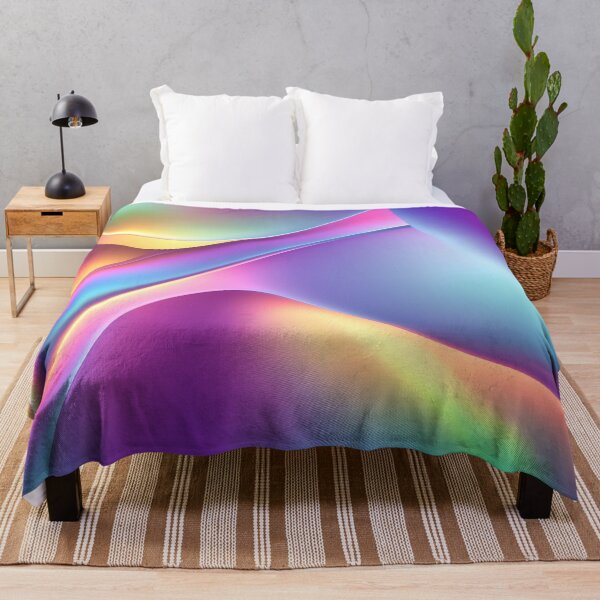 Item preview, Holographic neon curved wave in motion. Holographic wallpaper background. Gradient designed and sold by anytka.