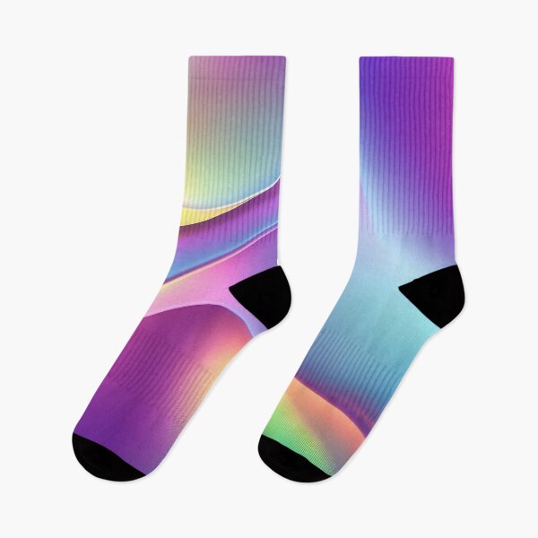 Item preview, Holographic neon curved wave in motion. Holographic wallpaper background. Gradient designed and sold by anytka.
