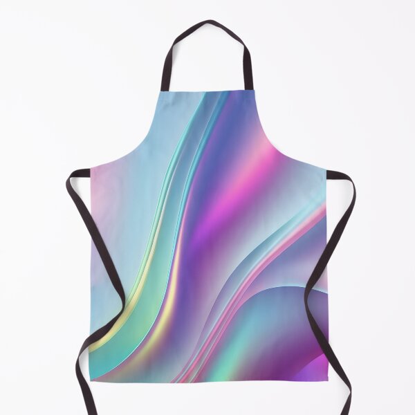 Item preview, Holographic neon curved wave in motion. Holographic wallpaper background. Gradient designed and sold by anytka.