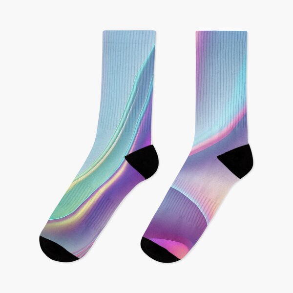 Item preview, Holographic neon curved wave in motion. Holographic wallpaper background. Gradient designed and sold by anytka.