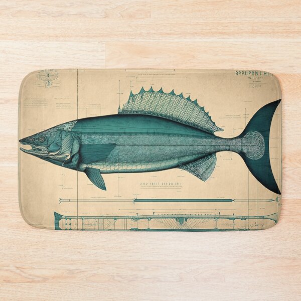 Item preview, Pike Fish Print designed and sold by danielliamgill.