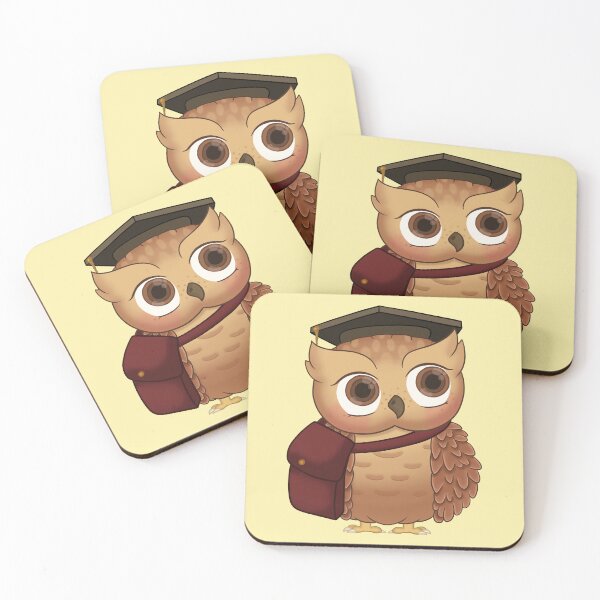 Item preview, Student Owl, perfect for gift for school leavers! designed and sold by MeMyselfMisha.