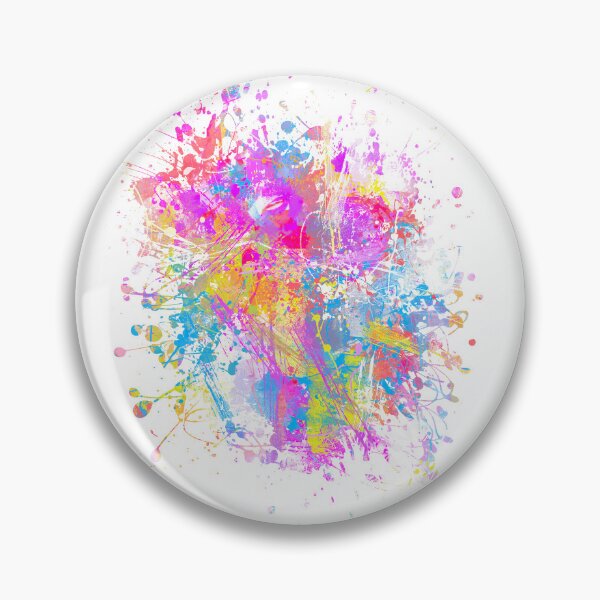 Item preview, Abstract Vibrant Multicolor Brush Strokes and Splatters 9 designed and sold by Cato99.