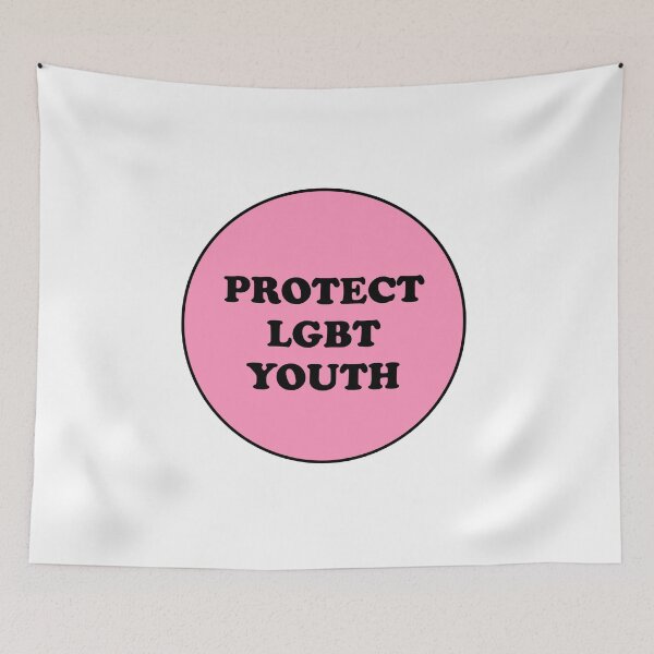 Aperçu de l'œuvre Protect LGBT Youth créée et vendue par Inspirationmotivation.
