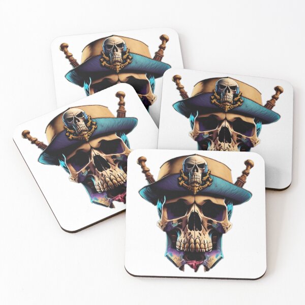 Item preview, Pirate skull designed and sold by WildWaveStylez.
