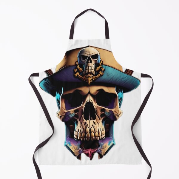 Item preview, Pirate skull designed and sold by WildWaveStylez.