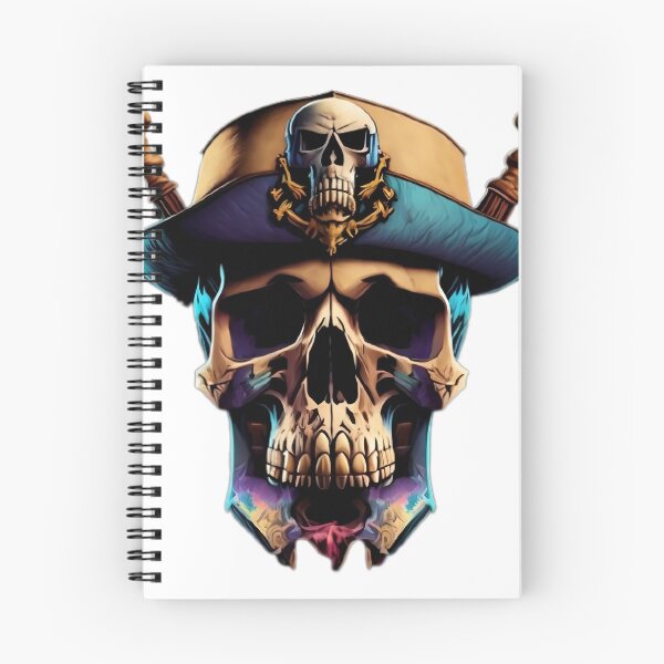 Item preview, Pirate skull designed and sold by WildWaveStylez.