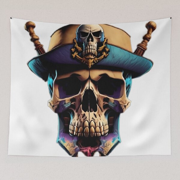 Item preview, Pirate skull designed and sold by WildWaveStylez.