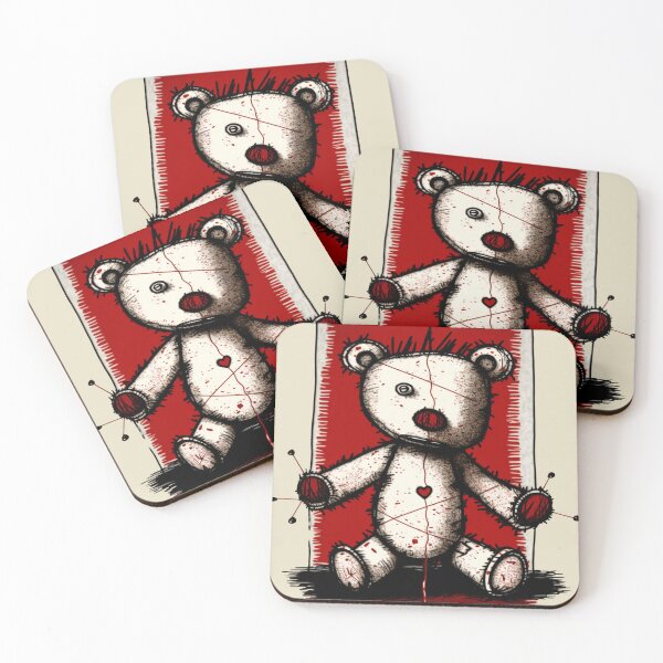 Item preview, Plush Bear With Wudu-Style Pins designed and sold by DiamondPixel.