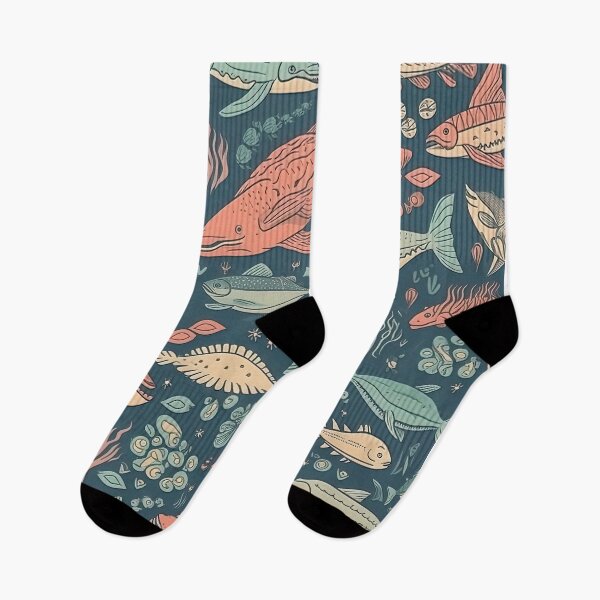 Item preview, boho underwater pattern designed and sold by Dreamakerstudio.