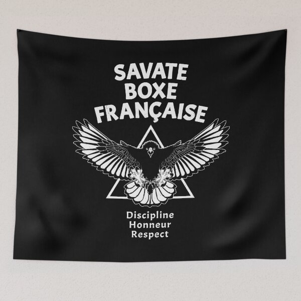 Item preview, Savate kickboxing eagle designed and sold by NicGrayGraphic.