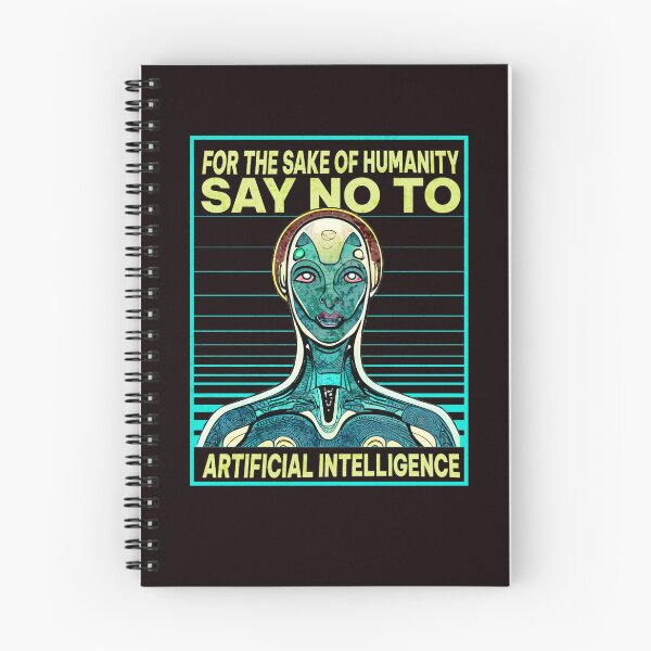 Item preview, For the Sake of Humanity Say No to Artificial Intelligence designed and sold by The Masked Designer.