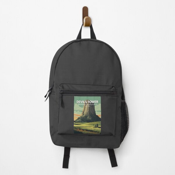 Item preview, Devils Tower National Monument Travel Art Vintage designed and sold by KrisSidDesigns.