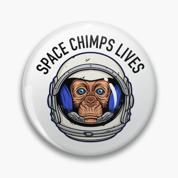 Item preview, SPACE CHIMPS LIVES designed and sold by Tinytshirt.