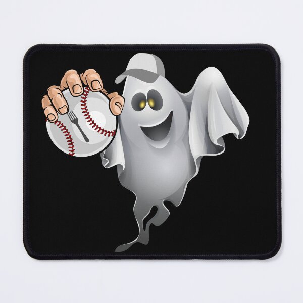 Item preview, Ghost forkball with a ghost in a baseball cup And forkball designed and sold by Drzamag.