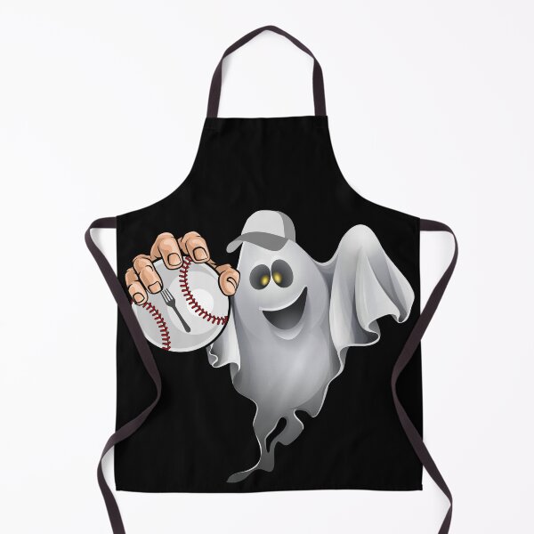 Item preview, Ghost forkball with a ghost in a baseball cup And forkball designed and sold by Drzamag.