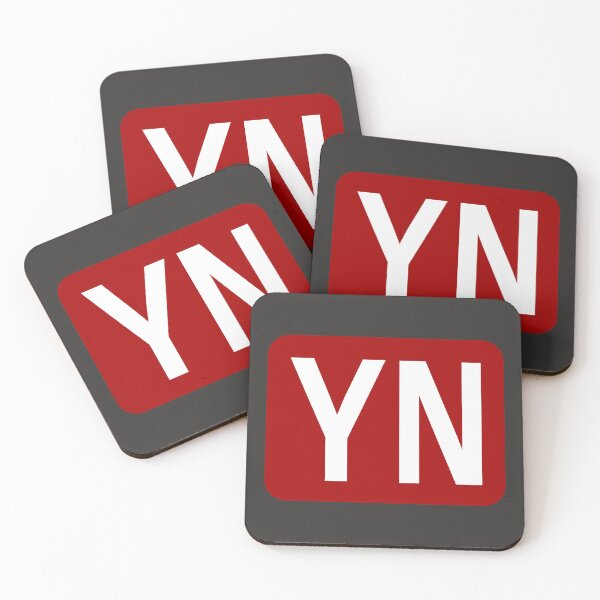 Artikelvorschau, YN Initials entworfen und verkauft von Jeallan Designs.