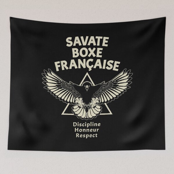 Item preview, Savate kickboxing eagle designed and sold by NicGrayGraphic.