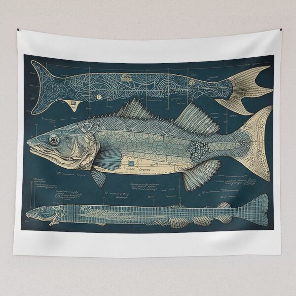 Item preview, Walleye Fish Print designed and sold by danielliamgill.