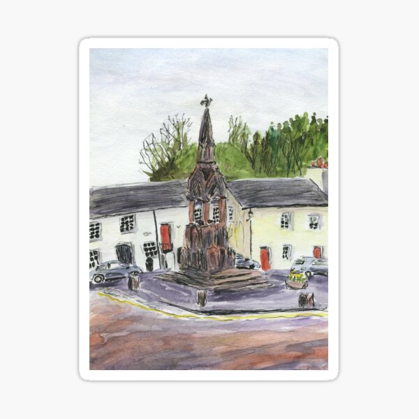 Item preview, Atholl Memorial Fountain in Dunkeld, Perthshire, Scotland designed and sold by LymphomaLass.