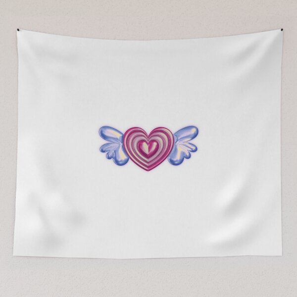 Item preview, heart with wings 3d neon designed and sold by Val art.
