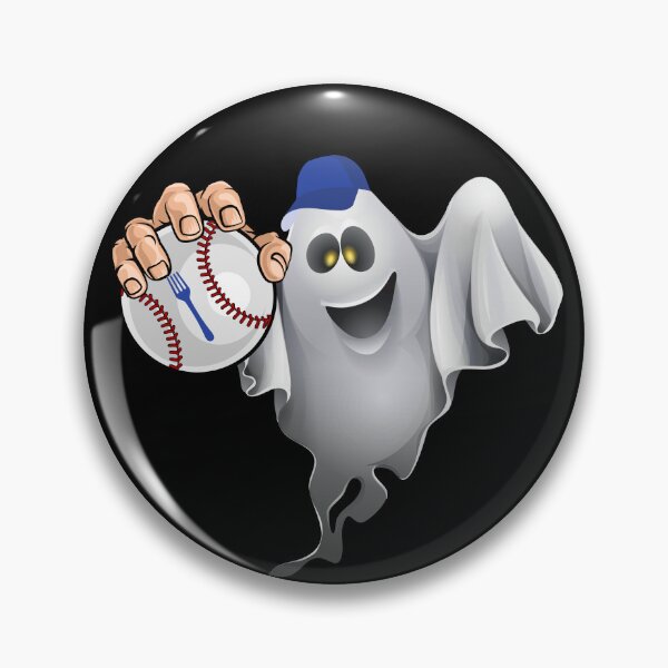 Item preview, Ghost forkball with a ghost in a baseball cup And forkball designed and sold by Drzamag.